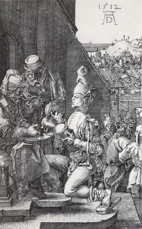 Albrecht Durer Pilate Washing his Hands